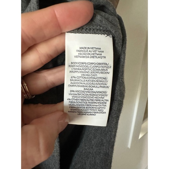 Polo Ralph Lauren Shawl Collar Button Neck Long Sleeve Pullover Shirt Gray XL - Picture 6 of 8